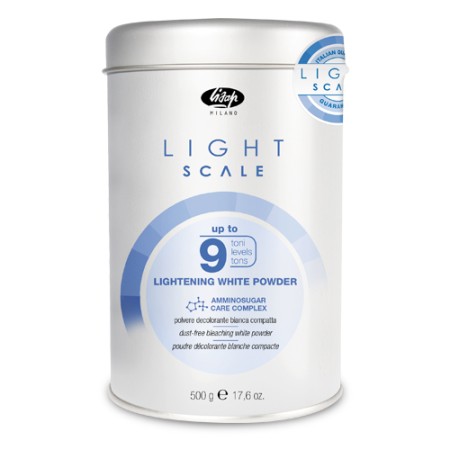 LISAP LIGHT SCALE DECOLORANTE 9 TONI 500GR