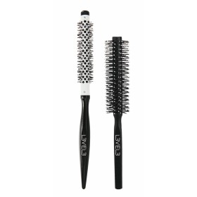 LV3 SPAZZOLE WOODEN ROUND BRUSH SET 2PZ
