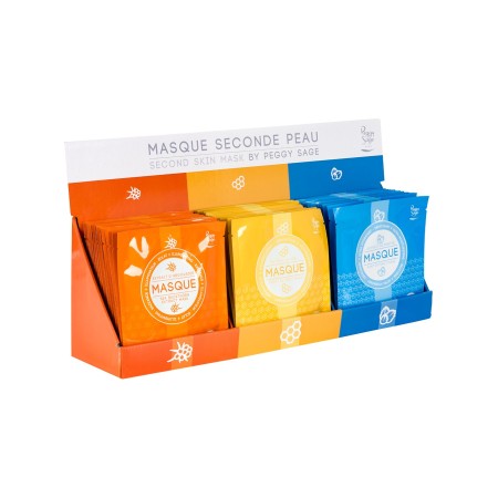 Espositore maschere in fibre viso