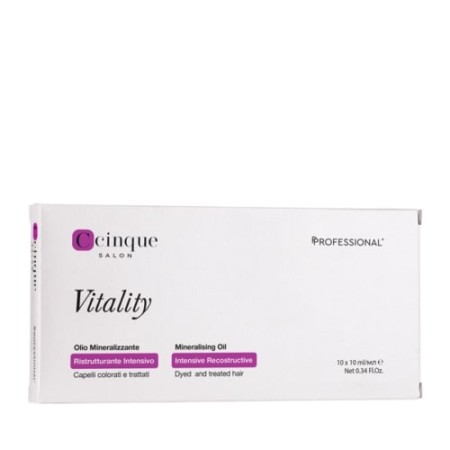 PROF C5 SALON VITALITY OLIO MINERALIZZANTE FIALE 10x10 ML
