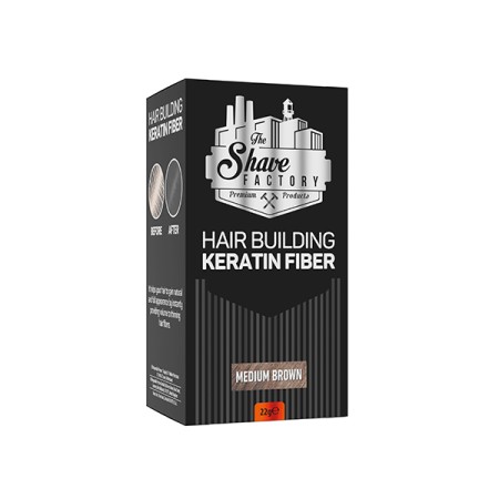 TSF HAIR BUILDING KERATIN FIBER 22GR *MEDIUM BROWN