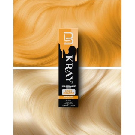 LV3 KRAY COLOR SEMI PERMANENT COLOR 100ML *LIGHT ORANGE