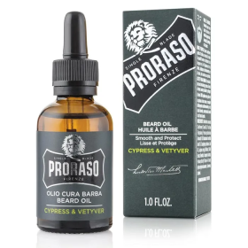 PRORASO *CYPRESS & VETYVER OLIO CURA BARBA 30ML
